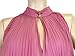 Gucci Women's Pink Silk Buttons Pleated Halter Top 307275 (42)