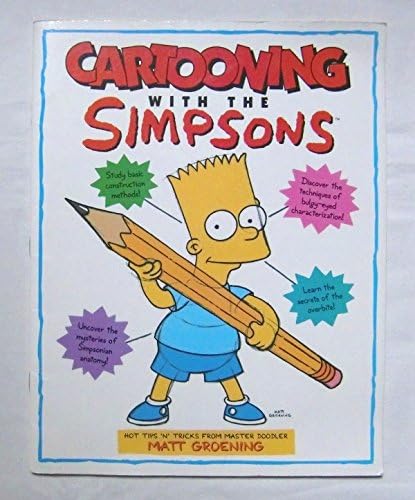Amazon Cartooning With The Simpsons シンプソンズの描き方 洋書古本 １９９３年 通販