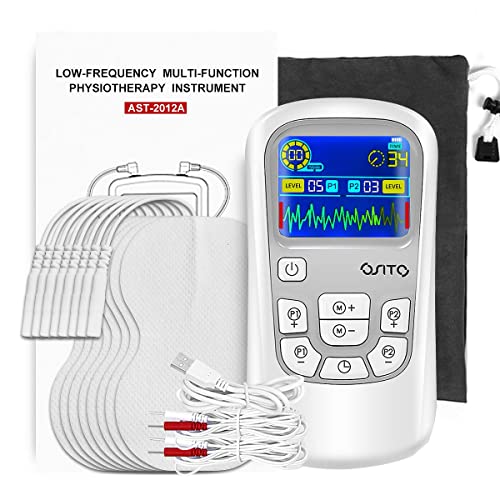 OSITO TENS Unit Muscle Stimulator (FSA or HSA Eligible) Rechargeable