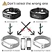 C2D JOY Garmin Vivosmart hr+ Case Milanese Bands (2018 Metal Steel Case with Milanese Bands Only for Garmin Vivosmart HR+/Approach X40,Black Large (6.5-8.5in)