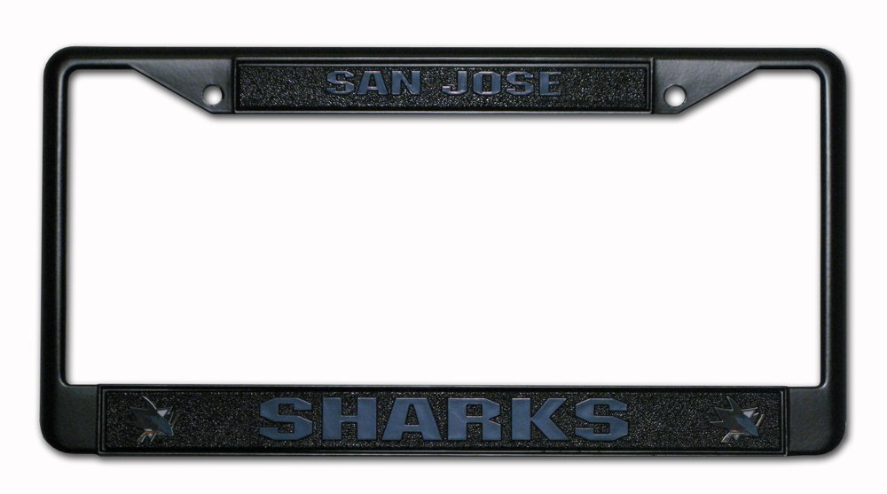 Rico Industries NHL Los Angeles Kings Crown Chrome Frame (Black)