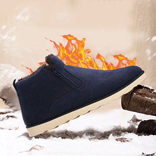 Men's Snow Boots,Gracosy Korean Style Warm Casual Shoes Rubber Sole
