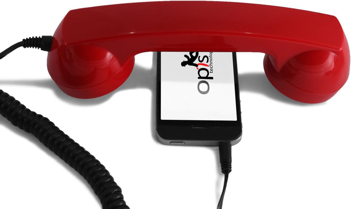 Opis Technology 60s Micro USB-C Edition: Retro Telephone Handset for Mobile Phones & Smartphones