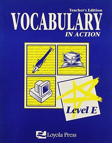 Download Vocabulary in Action: Level E