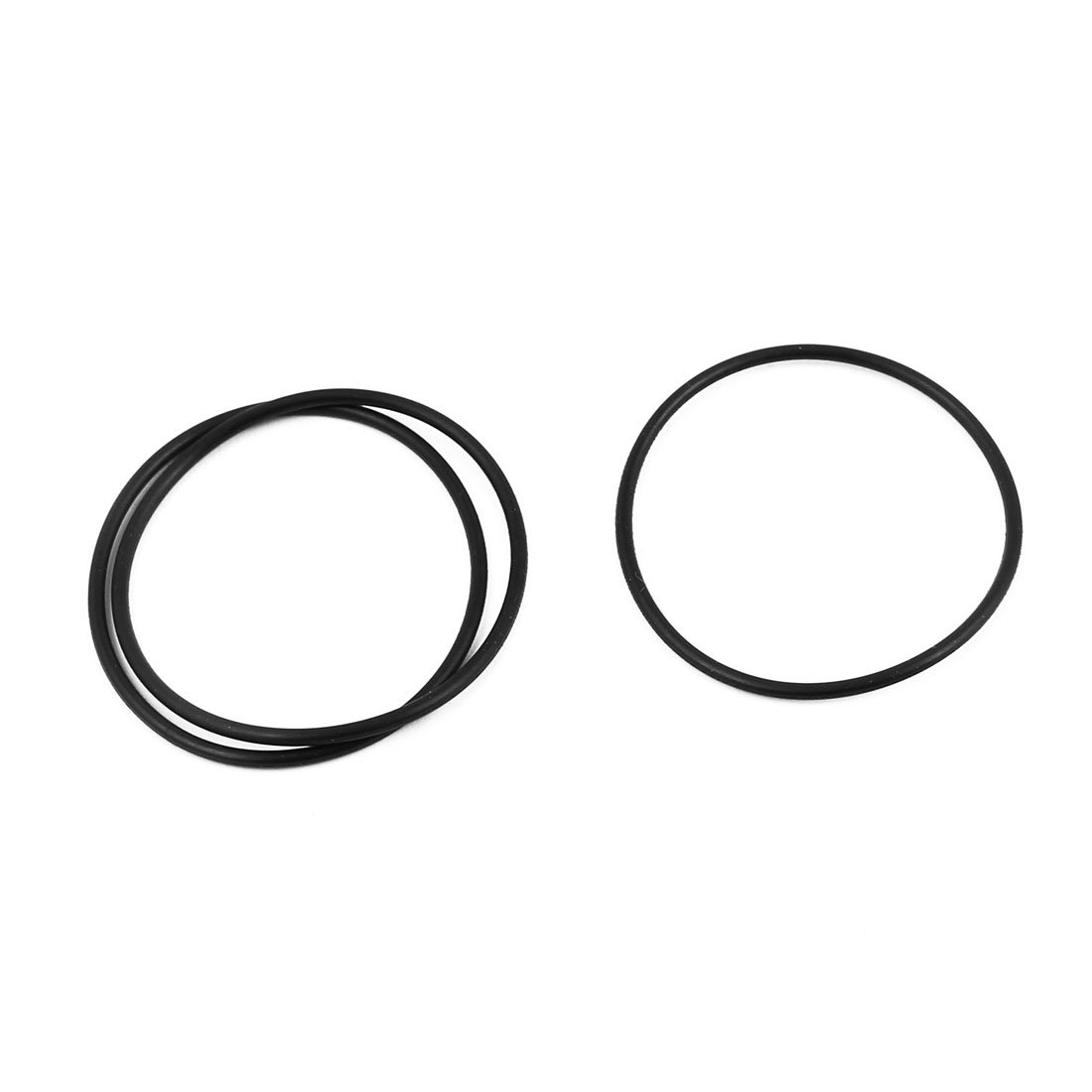 Sourcingmap Nitrile Rubber O-Rings, 25mm OD 23mm ID 1mm Width, Metric Sealing Gasket, Pack of 50