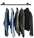 DIY CARTEL Industrial Pipe Wall/Ceiling Mount Clothing & Garment Rack - Hardware ONLY - Perfect Retail Display, Hanging Plants, Organizing, Laundry (48-inch X 12-inch)