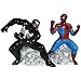 Westland Giftware Magnetic Ceramic Salt and Pepper Shaker Set, Spider Man vs. Venom, Multicolor