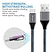 USB Type C Cable, Xcords USB C Cable 3Pack 3FT 6FT 10FT USB C to USB A Nylon Braided Fast Charger Cord for Samsung Galaxy Note 9/8, S10,S9, S9 Plus,S8, LG G5 G6 V30, Google Pixel XL