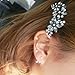 Women's Rhinestone Flower Crystal Hair Clip Wedding Party