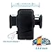 EXSHOW Bike Phone Mount,Security Design Motorcycle Holder for iPhone X/8plus/7/6s/6/5s/4,Samsung Galaxy S4/5/6,Note 5/6/7,LG,HTC and All the 3.5-6 inches Phones and GPS