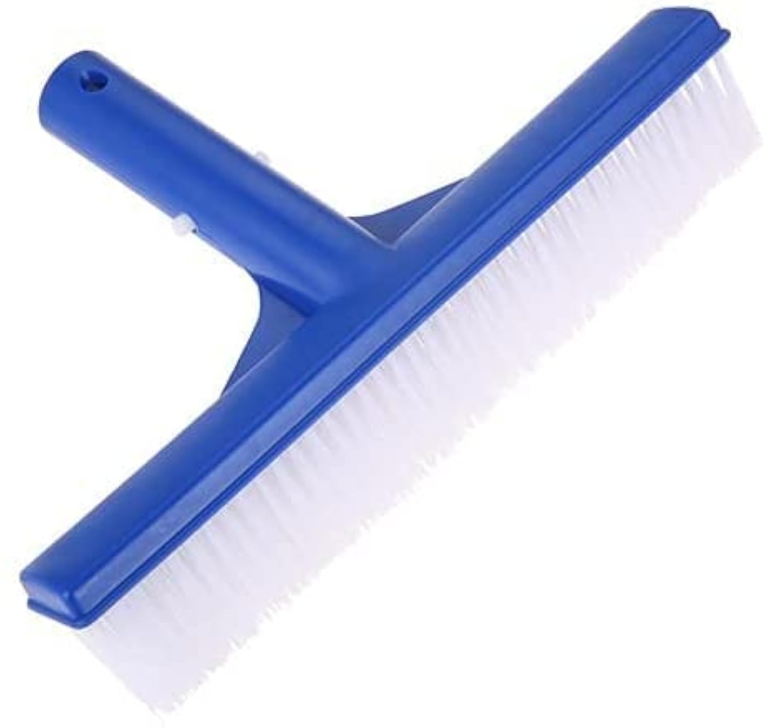 gohantee Swimming Pool Plastic Brush Head, 10 Inch Heavy-Duty Nylon Bristles Pool Brush Head, Plastic Cleaning Brush Head Designed for Cleans Walls Tiles Steps Floors Tubs