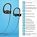 Bluetooth Earpiece, Mpow EM18 Wireless Handsfree Headset V5.0 w/Dual CVC 8.0 Noise Cancelling Mics/24 Hrs Talk Time, Single Ear Bluetooth Headset for Cellphones/Workout/Truck Driver/Business