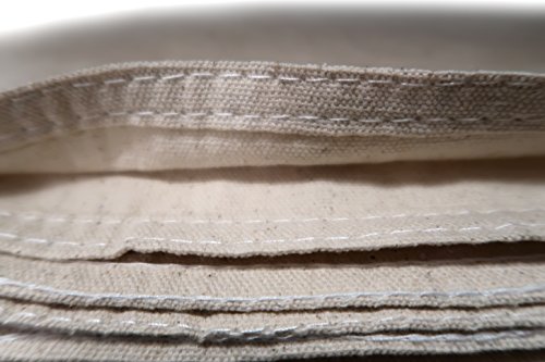 All Purpose 100% 4 x 12 Cotton Canvas Drop Cloth By Q.C.C -This size Includes a Complimentary TOTE BAG to carry your Drop Cloth / Eco friendly and Every Contractor's choice.