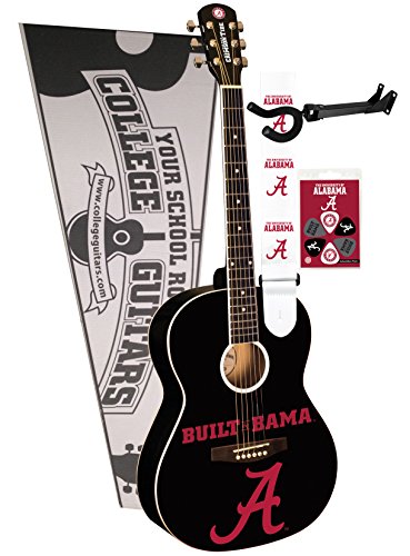College Guitar CG-AL#1FP University of Alabama Acoustic Guitar Fan Pack