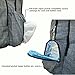 Large Stylish Grey Baby Diaper Bag Backpack, Multi-Function Travel Backpack, with Changing Pad, Stroller Straps & Hooks Lots of Pockets with Insulated Pocket for Bottles