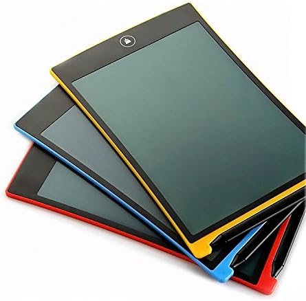 LCD Ewriter writing pad Drawing Tablet painting board wipe with removal button for kids toddlers designer teacher student 8.5 inch by Amazing4use (Pink) with..