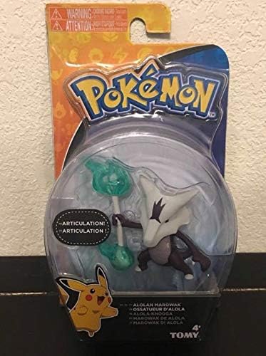 Amazon Co Jp ガラガラ ポケモン フィギュア アローラ 海外限定 モンコレ アクションポーズフィギュア Action Pose Figures ホビー 通販