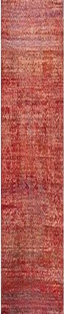 Safavieh Roseate Area Rug, Woven Polyester Runner Carpet in Fuchsia / Multi, 68 X 243 cm