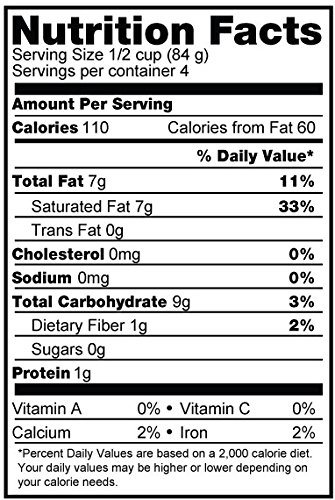 LUV Coffee Ice Cream Mix for Blender - No Added Sugar Non-Dairy Frozen Dessert - Gluten Free Vegan Low Net Carb Keto Friendly Fat Bomb Paleo Ice Cream Snack