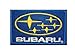 SUBARU Iron On Patch Embroidered Grand Prix Motif Applique F1 Formula One Race Sports Car Motorsports Decal 3.5 x 2.2 inches (8.8 x 5.5 cm)