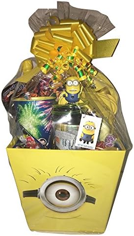 Minions Madness Despicable Me Assorted Candies Activity Basket Fun Activity Set - FAST SHIPPING USA SELLER -
