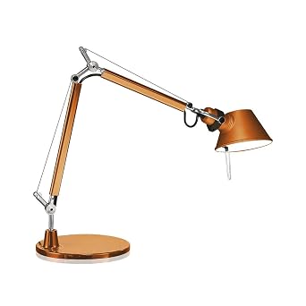 Artemide Tolomeo Micro Lampada Da Tavolo Arancio