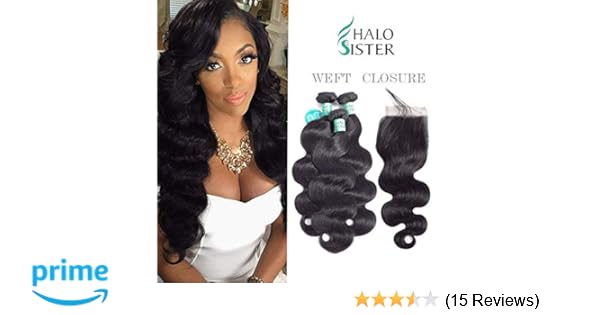 Amazon Com Body Wave 3 Bundles 300g With 4 X4 Free Part Lace