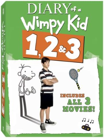 Blu-ray 2枚 & 13冊 Diary of a wimpy kid 多読 Amazon.com: Diary of a Wimpy Kid 1, 2 & 3 [Blu-ray] : Gordon