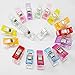 Attmu Sewing Clips Multicolor, 100 Count, Plastic, Pack of 100