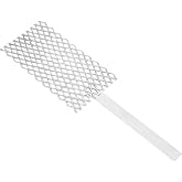 Kodrily Platinized Mesh, 1Pcs Anode Rhodium Jewelry Plating Mesh Tool with Handle, 7.87 x 1.97 Inch Plating Plater Tool Parts for Jewelry Making
