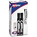 Avery Marks-A-Lot Permanent Markers, Large Desk-Style Size, Chisel Tip, Water and Wear Resistant, 12 Black Markers (98028) primary