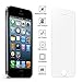 [2 Pack] Screen Protector Compatible iPhone 5/5C/5S/SE, Premium Tempered Glass with 9H Hardness [High Definition] [Anti-Fingerprint] Compatible iPhone 5, iPhone 5C, iPhone 5S, iPhone SE