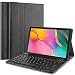 ProCase Galaxy Tab A 10.1 2019 Keyboard Case T510 T515 T517, Slim Shell Lightweight Cover with Magnetically Detachable Wireless Keyboard for Galaxy Tab A 10.1 Inch SM-T510 SM-T515 SM-T517 2019 -Black
