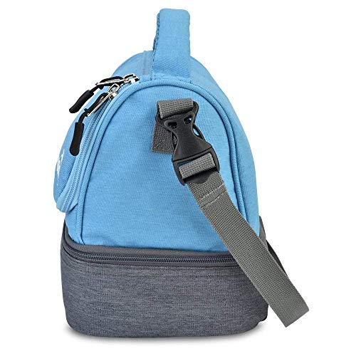 LunchBots Duplex Insulated Lunch Bag Dual Section Design Fits Uno