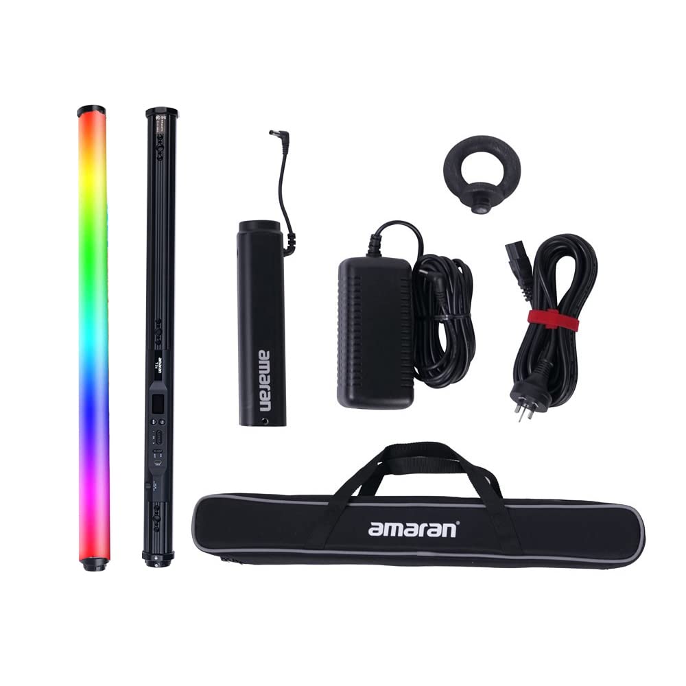 Aputure Amaran T2c RGBWW Photography Light Stick 20W Full-color 2500K-7500K 15 Built-in Lighting FX APP Control DMX