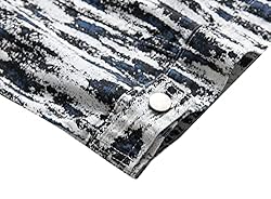 LAMKUKU Mens Denim Jacket Ripped Slim Jean Jacket