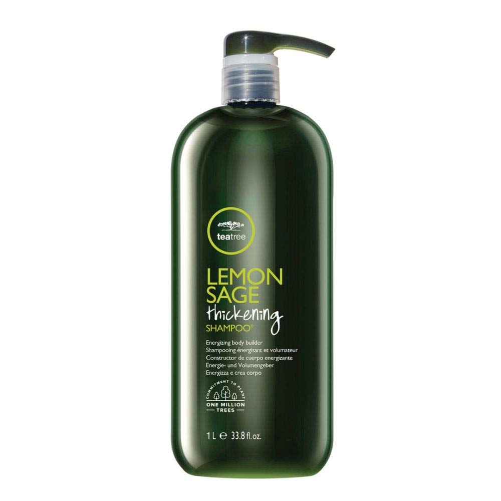 Tea Tree Lemon Sage Thickening Shampoo, Builds Body + Boosts Volume, For Fine Hair, 33.8 fl. oz.: Paul Mitchell: Premium Beauty