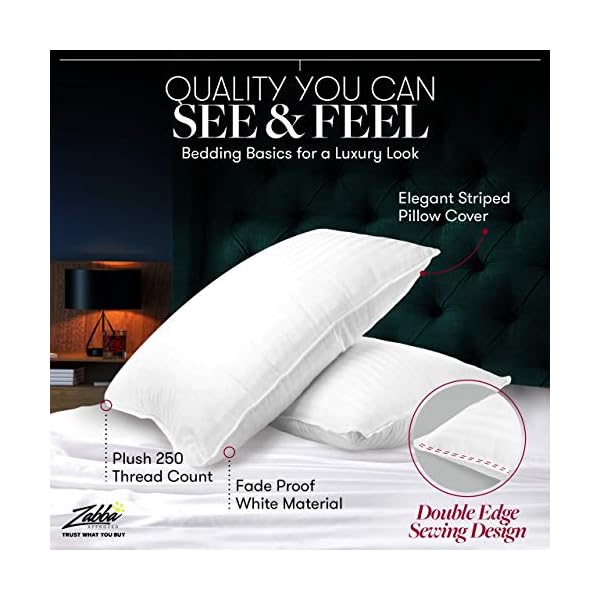 Beckham Hotel Collection Bed Pillows Standard / Queen Size Set of 2