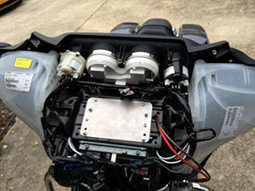 2014 + Harley Davidson batwing wiring kit and amp mount for Rockford Fosgate PBR400X4D or pbr300x2 or pbr300x4