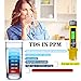 TDS Meter Digital Water Tester, Professional TDS/EC/Temperature Meter 3-in-1, Accurate and Reliable, Measure 0-9990ppm, Ideal for Drinking Water, Aquariums, Swimming Pools etc.