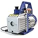 XtremepowerUS 1/4HP Rotary Vane Vacuum Pump for Automotive Air Conditioner Resin Degassing Refrigeration HVAC A/C R410a R134 (3.5 CFM), w/Vacuum Oil