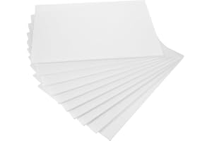 HOMOCONO 10pcs White A4 Foam Boards 2mm Thick Foam Material DIY Project Sheets for Crafts, Presentation,