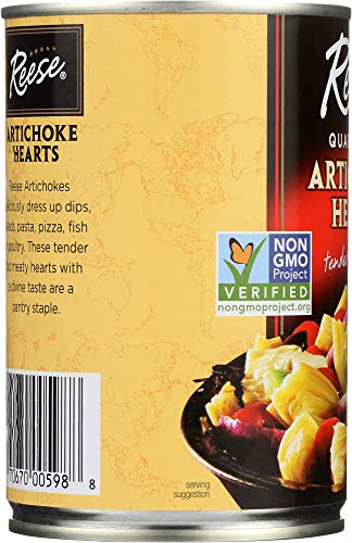 4 Reese+Quartered+Artichoke+Hearts+14+Ounces