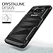 Galaxy S7 Edge Case, VRS Design [Shine Guard][Black] - [Clear Frost][Rugged Protection] For Samsung S7 Edge