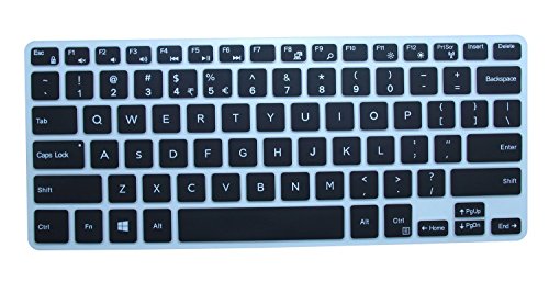 UPC 753210238724, Keyboard Protector Cover Skin for 13.3&quot; Dell Inspiron 13-7368 i7368 13-7378 i7378, 13.3&quot; Inspiron 13-5368 i5368 13-5378 i5378, Inspiron 15-i5568 i5578 15.6&quot; Laptop, Black