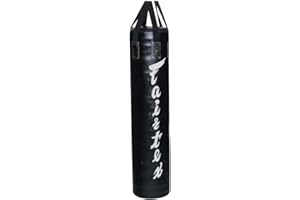 Fairtex HB6 6 Ft. Banana Bag Punching Bag for Muay Thai, Boxing, Kickboxing, MMA - 14.17" W x 70.87" H