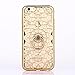 iPhone 6S Case, iPhone 6 Case, Cellaria Chrysalis Series - Ultra Slim Luxury Bling Rhinestone Case Cover with 360 Rotating Ring Grip/Stand Holder/Kickstand for iPhone 6S/6 (4.7 Inch), Gold