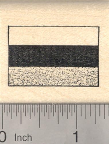 Flag of Russia Rubber Stamp, Russian Federation, Eurasia