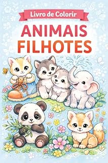 Livro Livro para colorir: animais filhotes