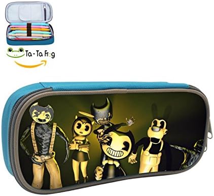 School Pencil Pouch Case Bendy-Ink-Machine Ink Drip Pen Bag